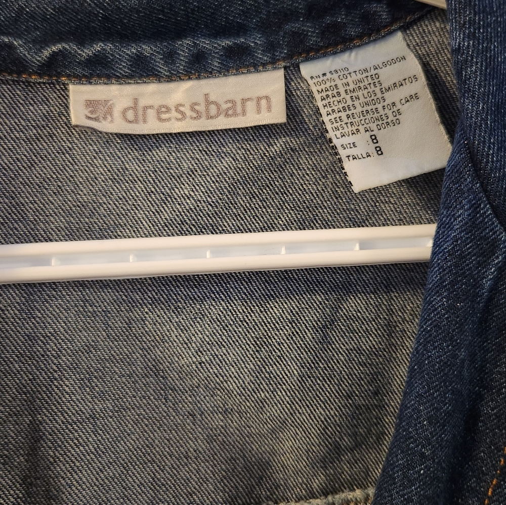 Cropped Jean Jacket - Picture 3 of 7